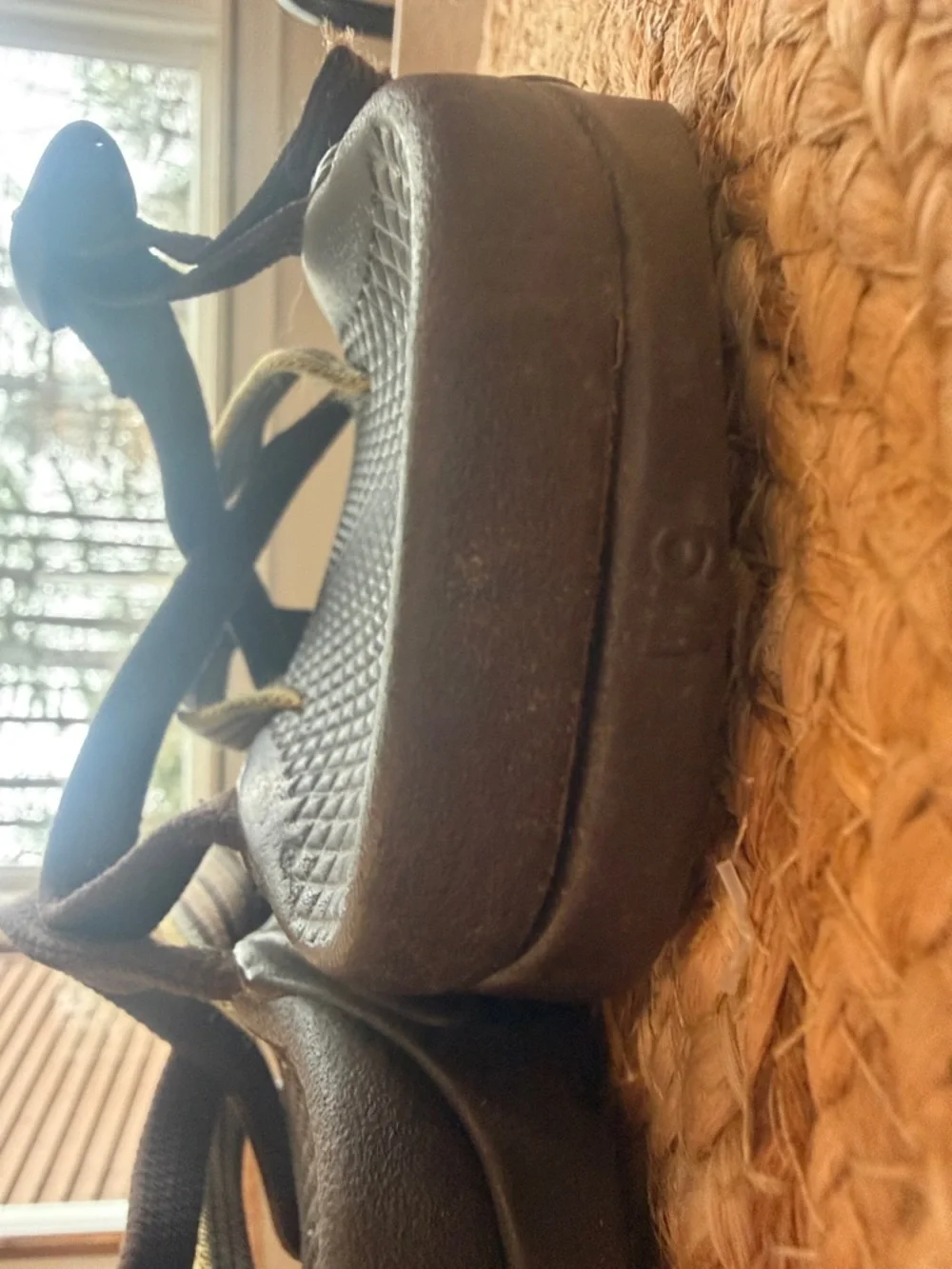 Chaco women’s hipthong  ecotread brown stripe circus backless sandal size 9 - Picture 15 of 15